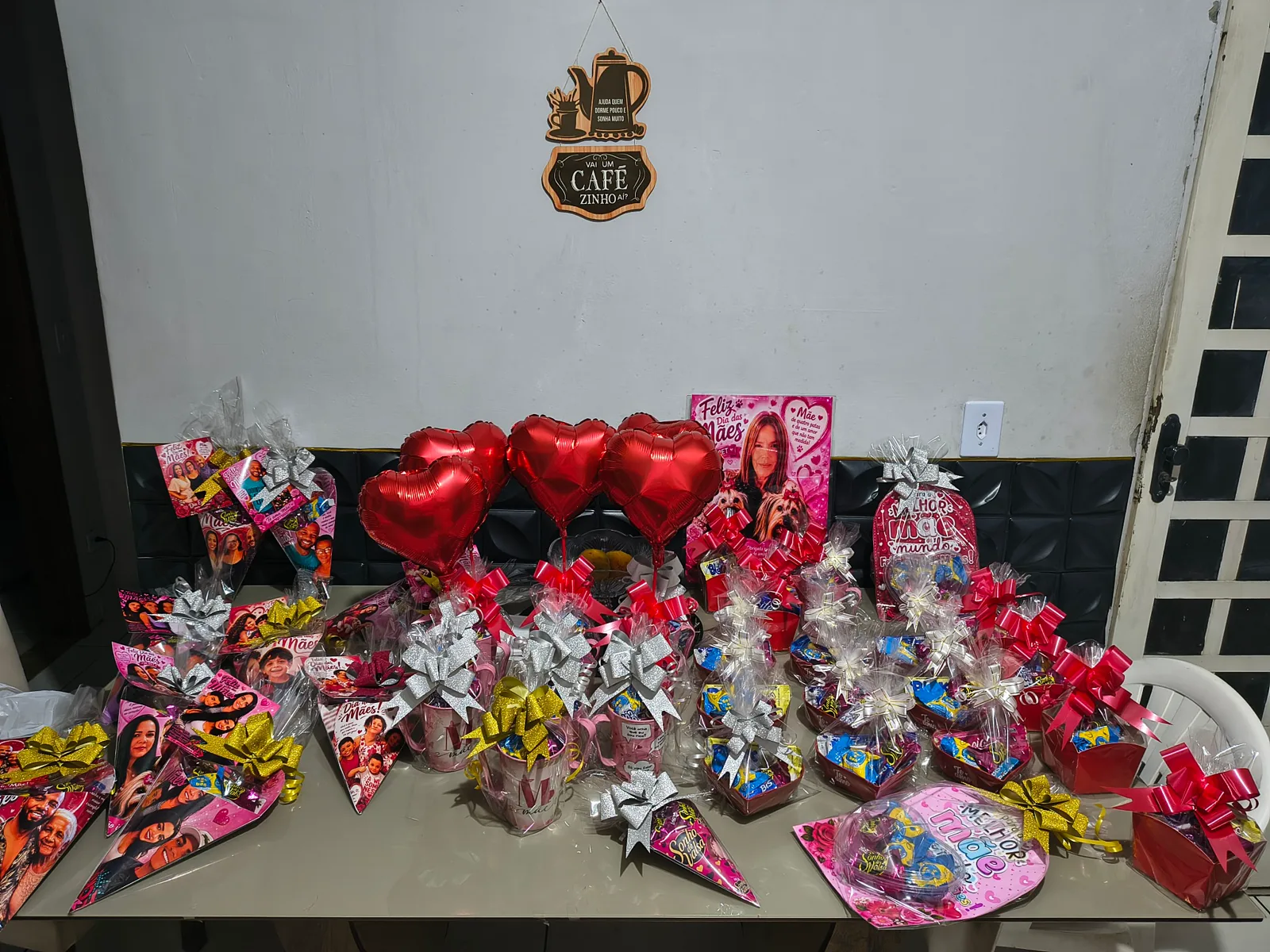 Presentes preparados para o Dia das Mães em São Benedito